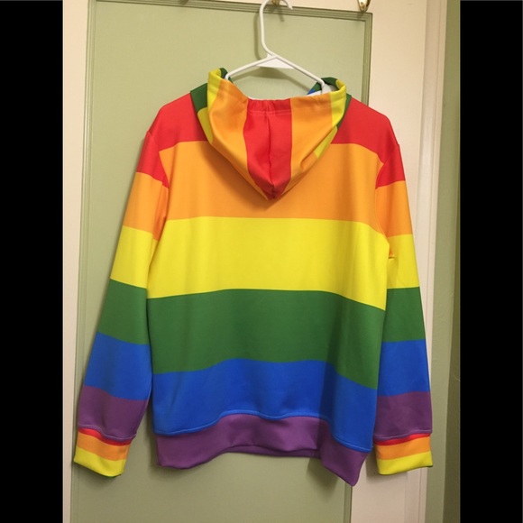 Rainbow Hoodie Unisex - Picture 2 of 4